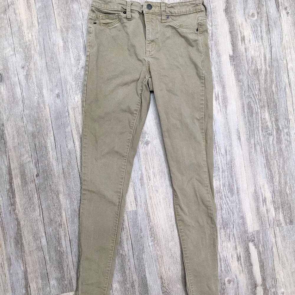 Universal Threads Tan/Khaki High Rise Jeggings Size 2/26R